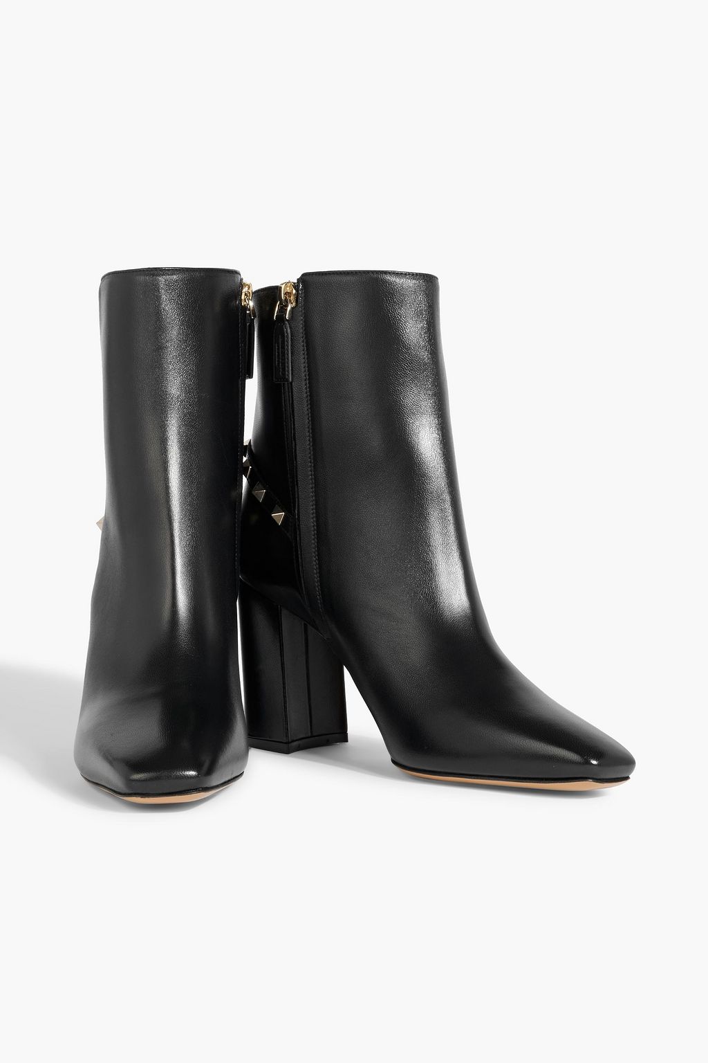 VALENTINO GARAVANI Rockstud leather ankle boots