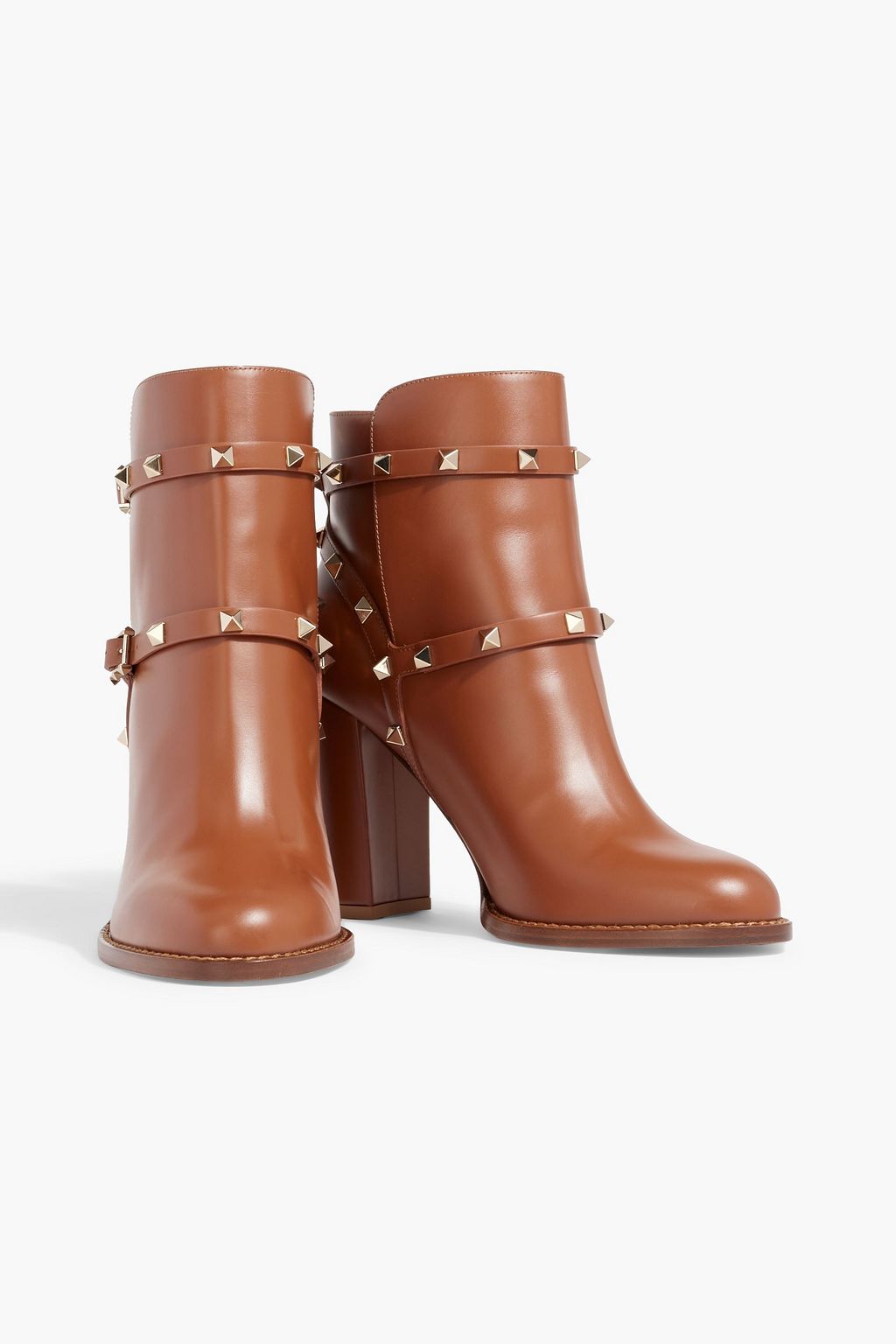 VALENTINO GARAVANI Rockstud leather ankle boots