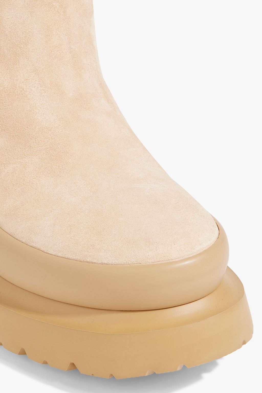 VALENTINO GARAVANI Roman Stud suede platform boots