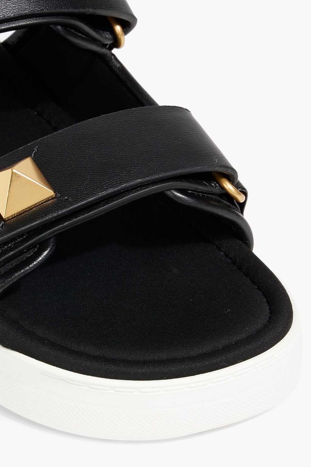 VALENTINO GARAVANI Roman Stud Sport leather slingback sandals