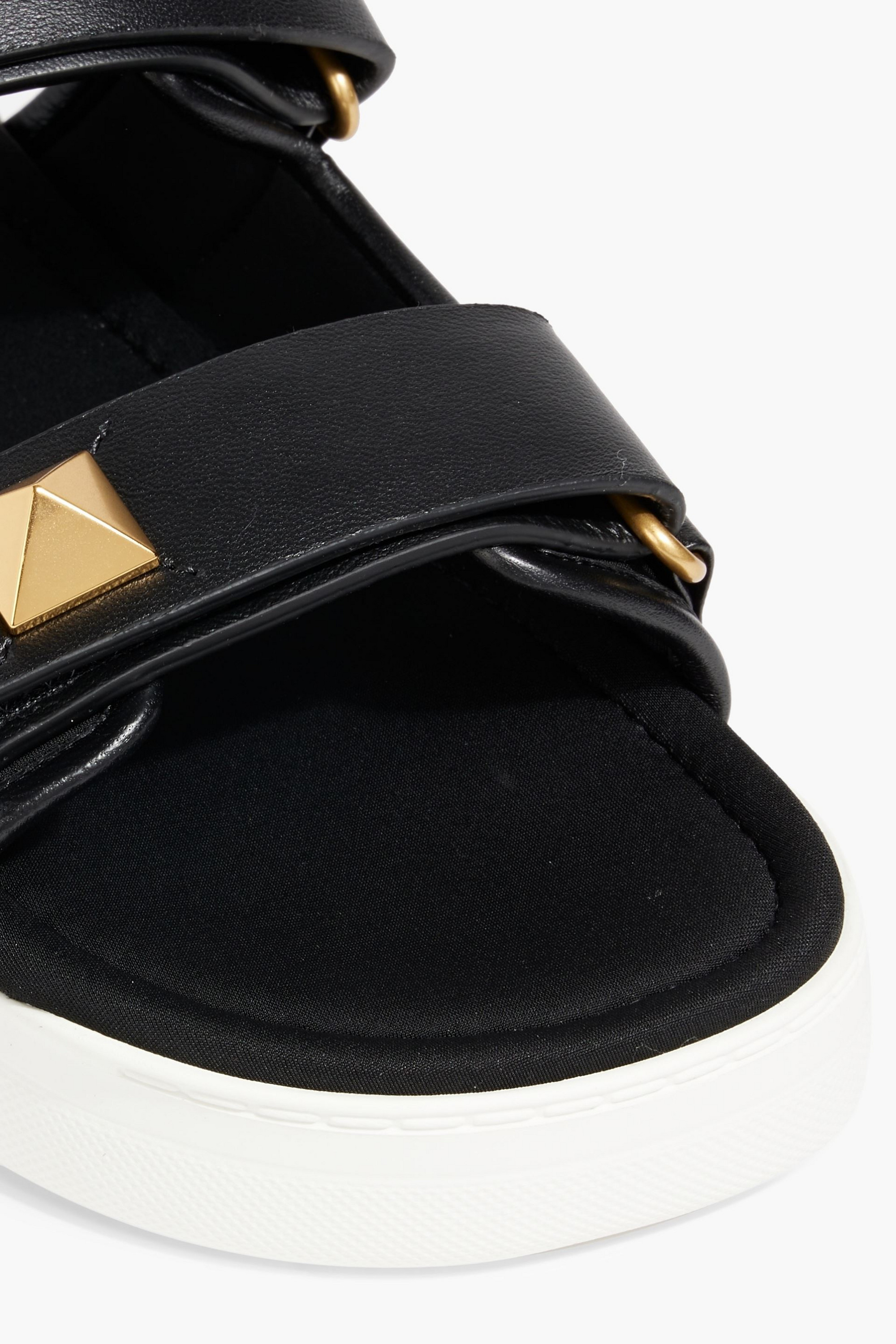 Valentino Garavani Roman Stud Sport leather slingback sandals