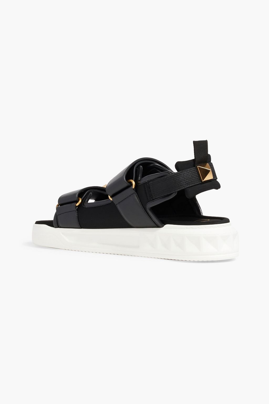 VALENTINO GARAVANI Roman Stud Sport leather slingback sandals