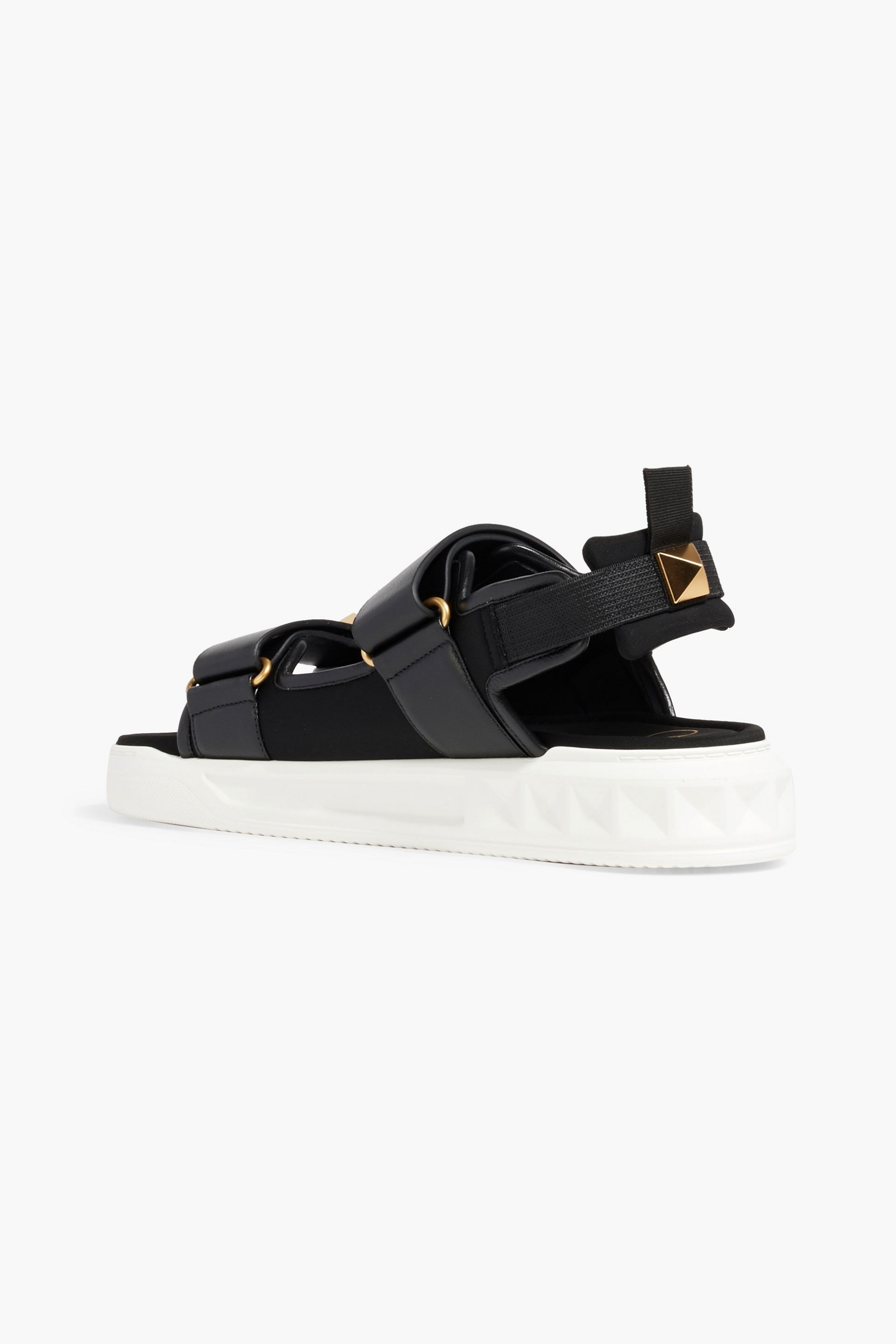 Valentino Garavani Roman Stud Sport leather slingback sandals