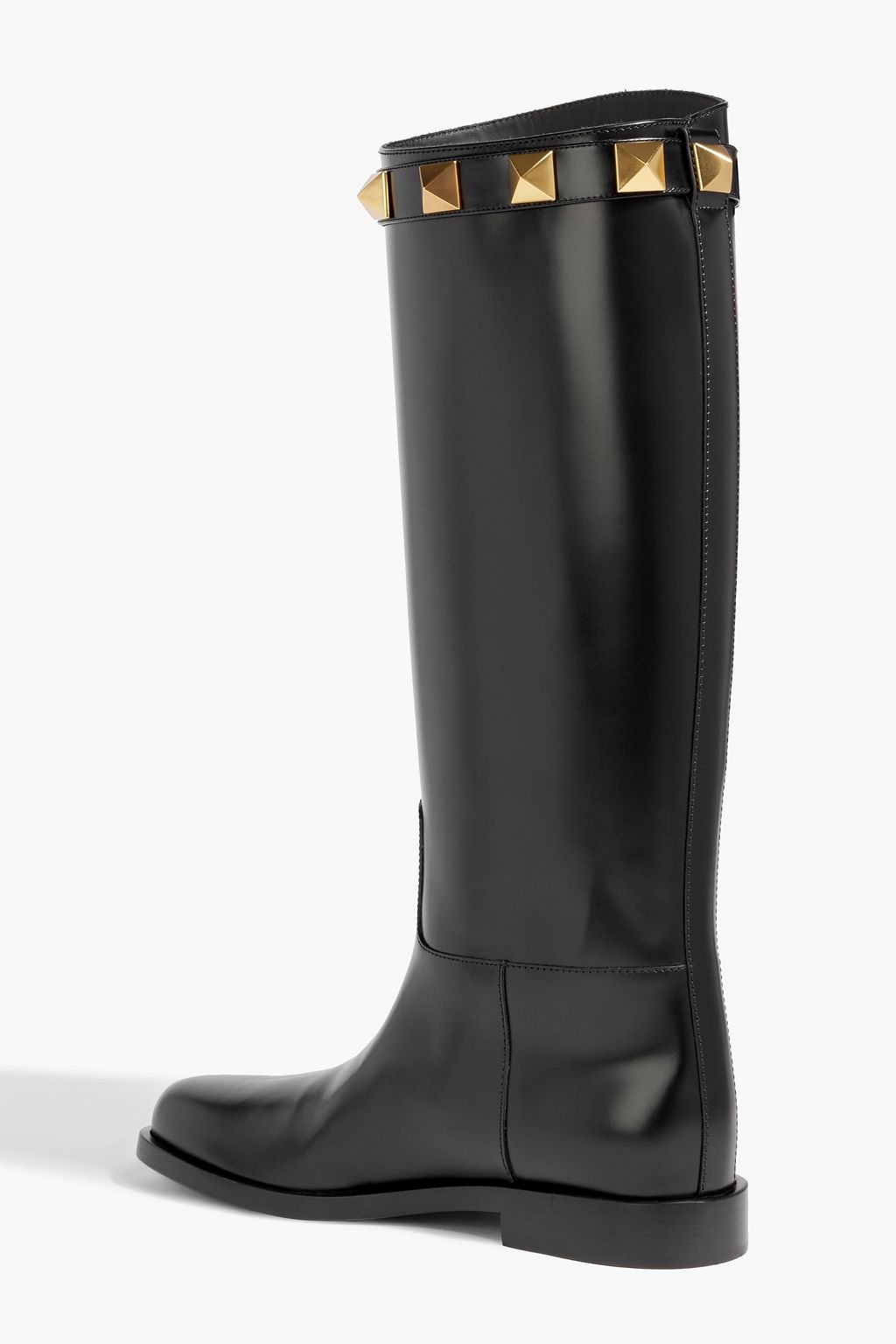 VALENTINO GARAVANI Roman Stud leather knee boots