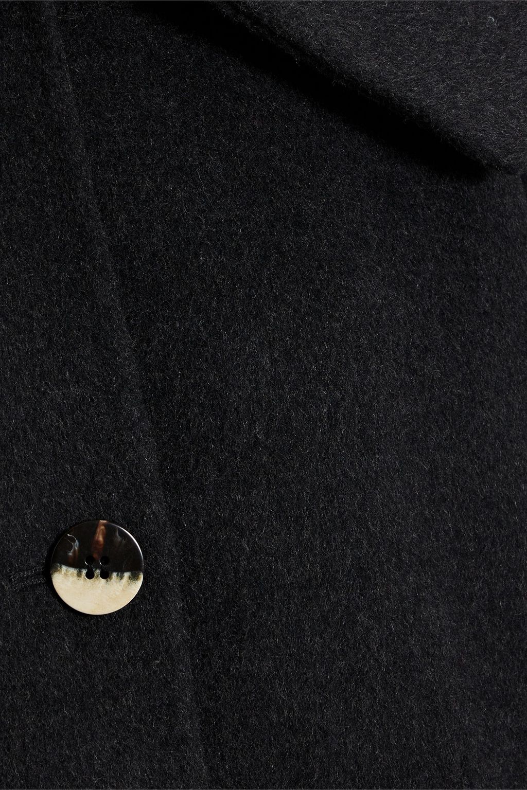 GANNI Wool-blend felt jacket