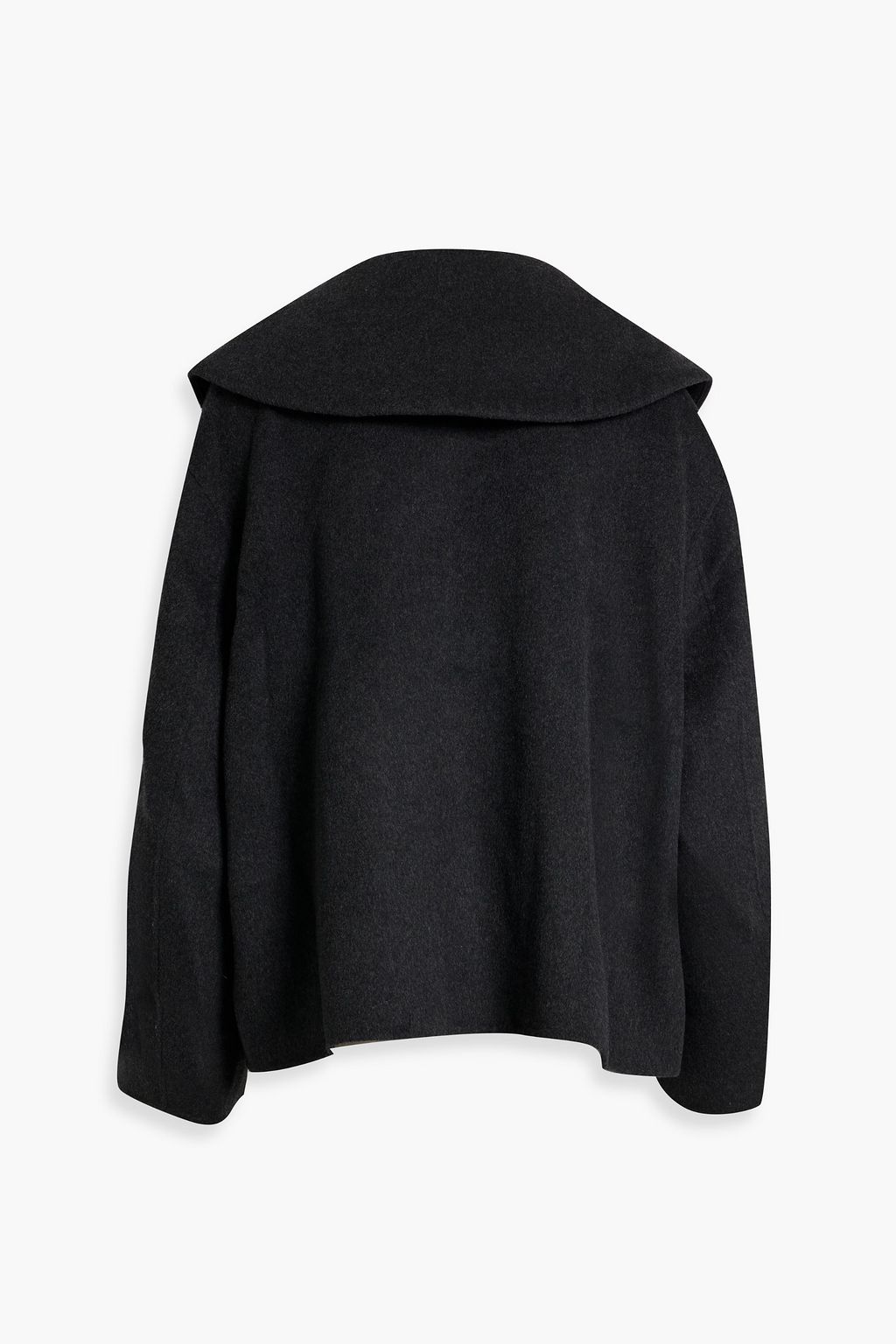 GANNI Wool-blend felt jacket