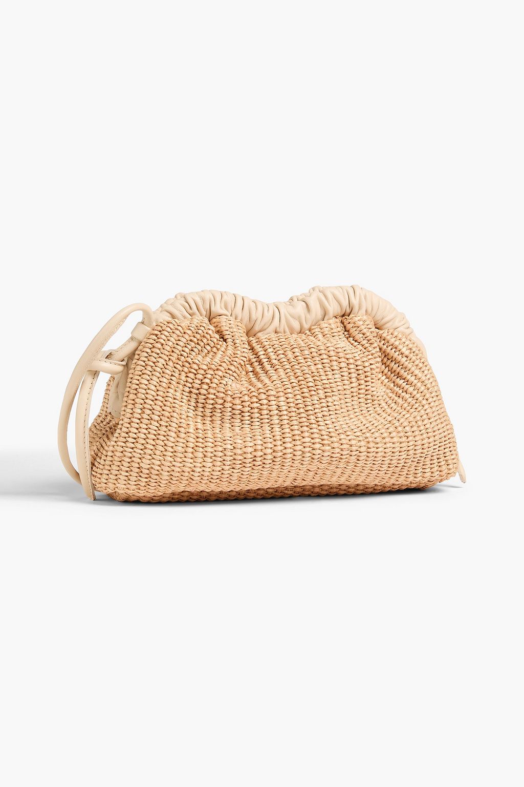 MANSUR GAVRIEL 미니 클라우드 인조 라피아 크로스바디 백