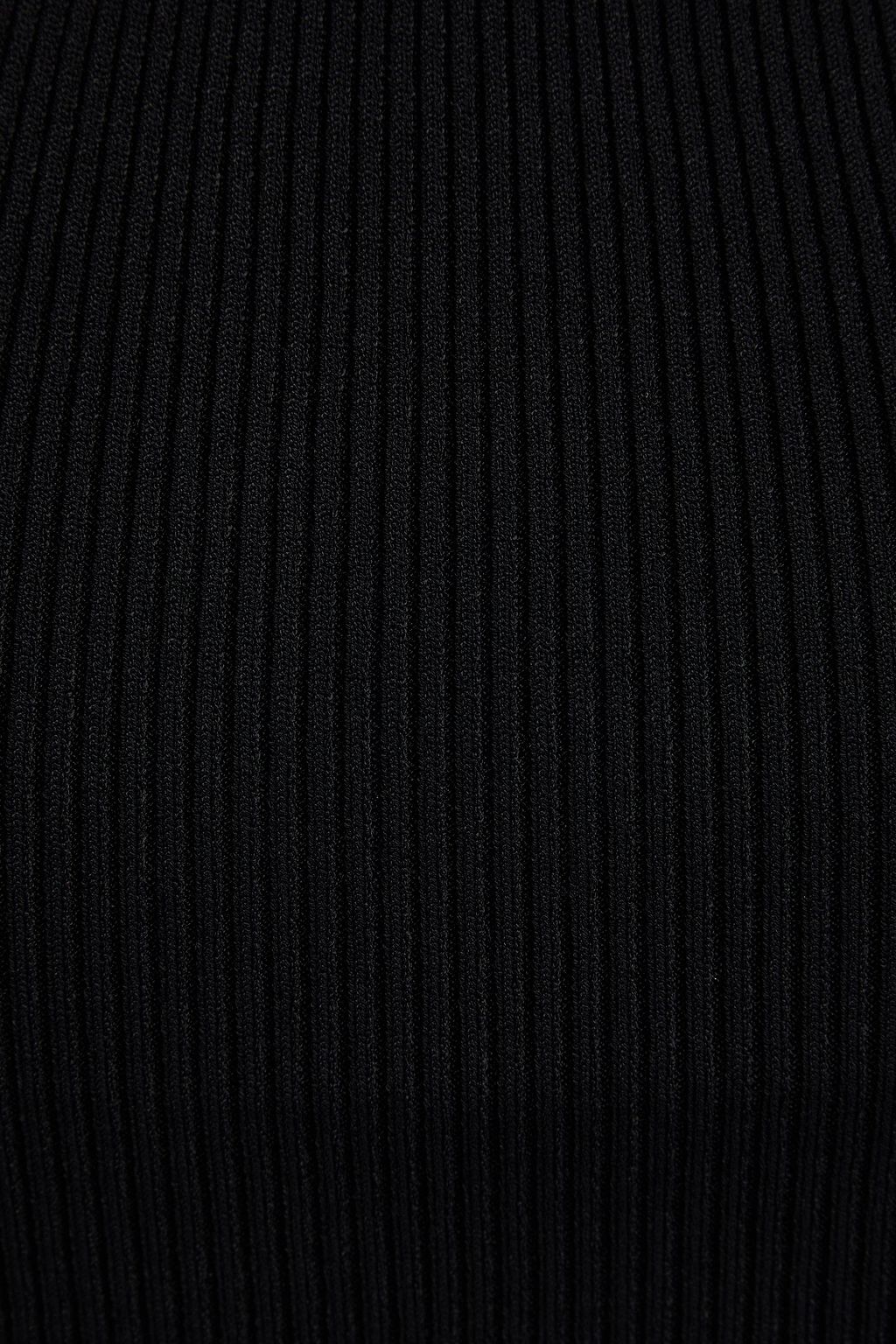 VALENTINO GARAVANI Ribbed-knit halterneck top