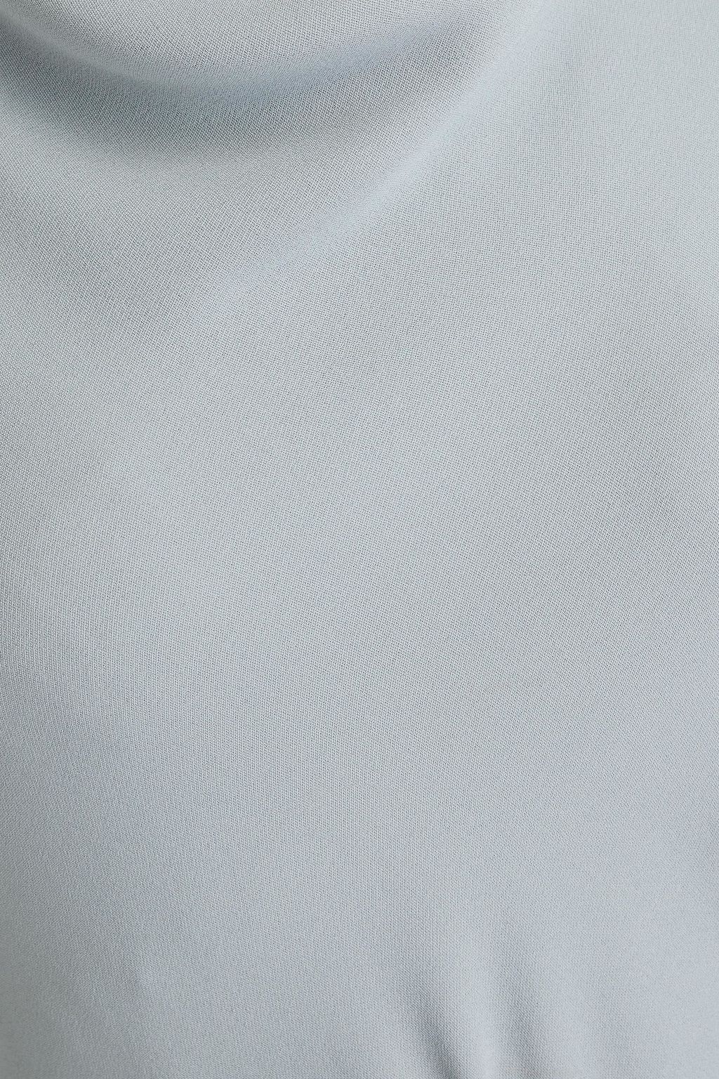 VALENTINO GARAVANI Silk-crepe top