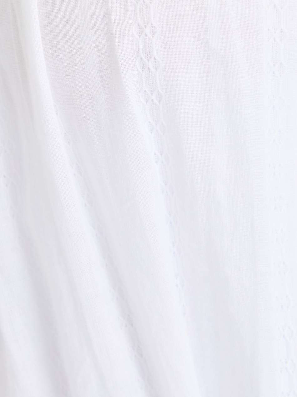 cressida lace-trimmed cotton-jacquard midi dress