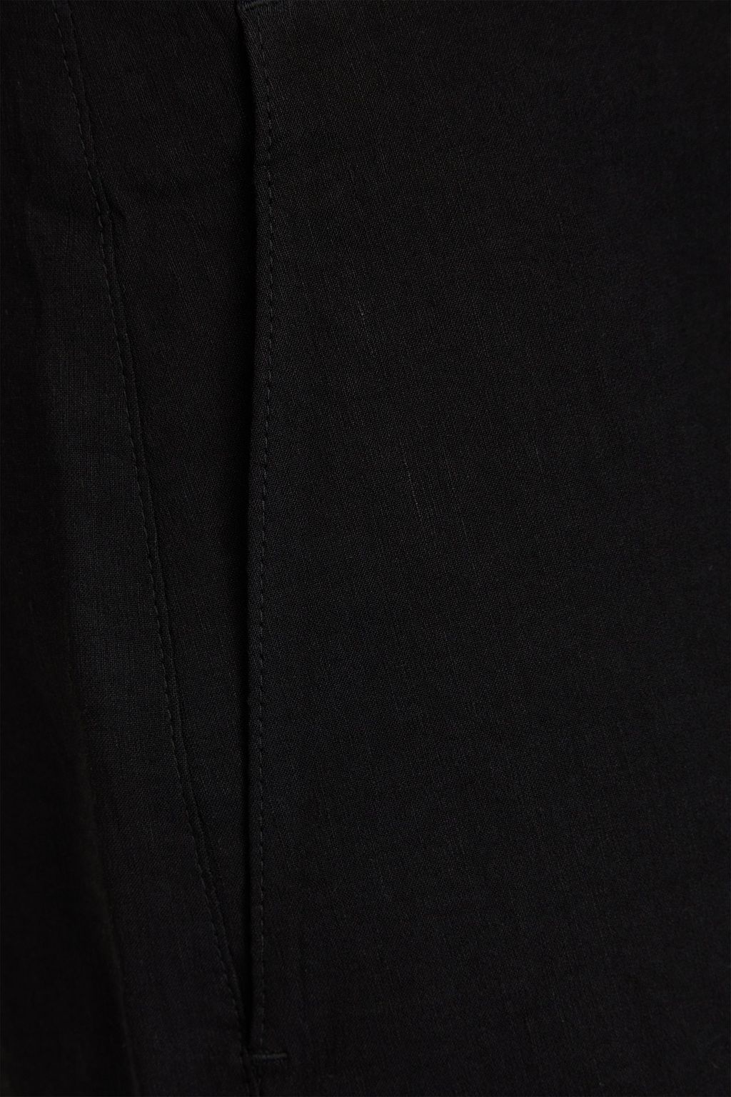 THEORY リネン混クレープ ショートパンツ
