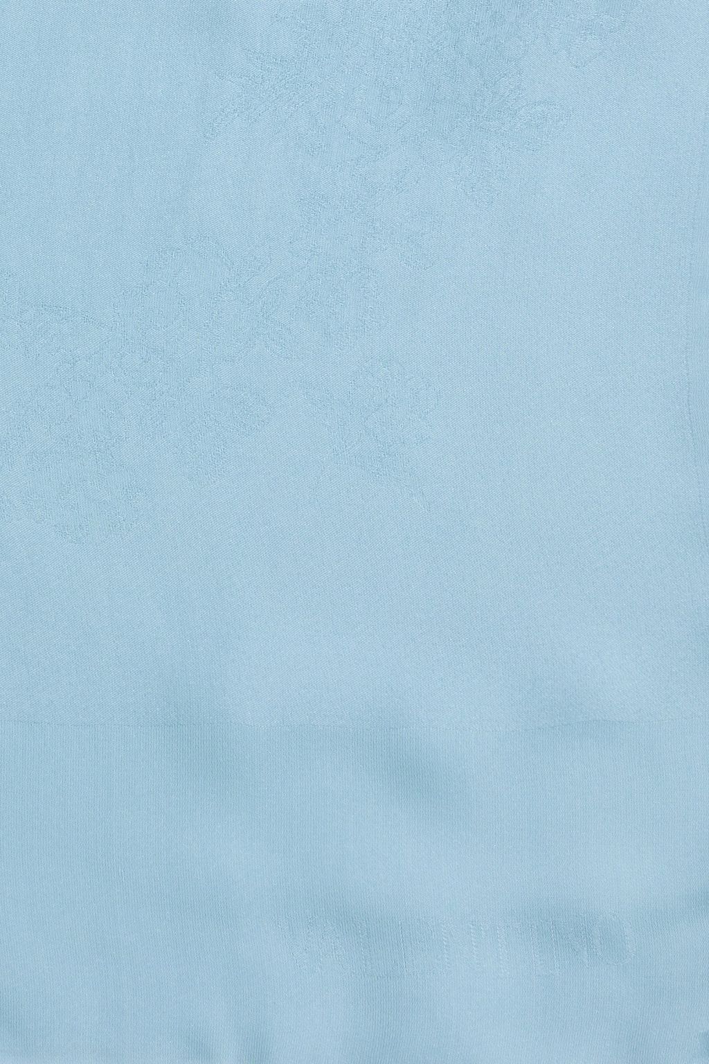 VALENTINO GARAVANI Floral-jacquard silk scarf