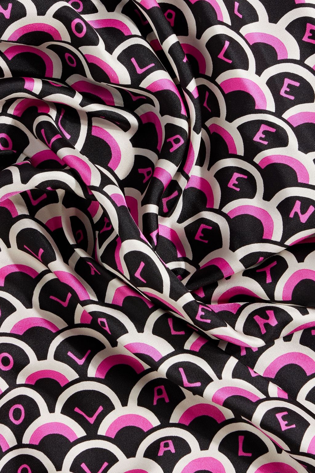 VALENTINO GARAVANI Printed silk-twill scarf