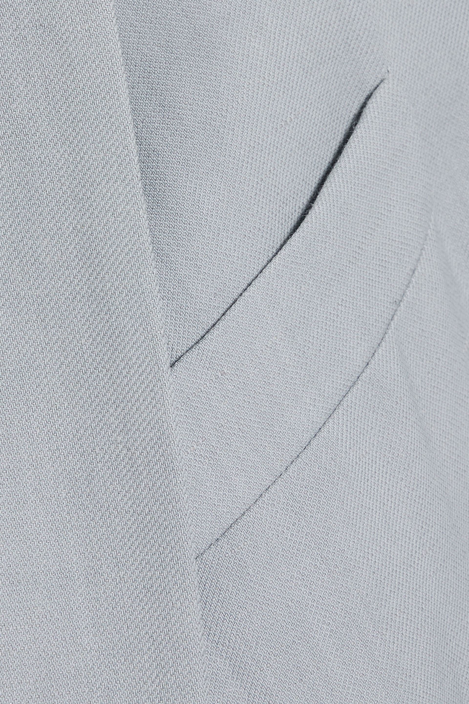 Brunello Cucinelli Bead-embellished Twill Blazer In Sky Blue