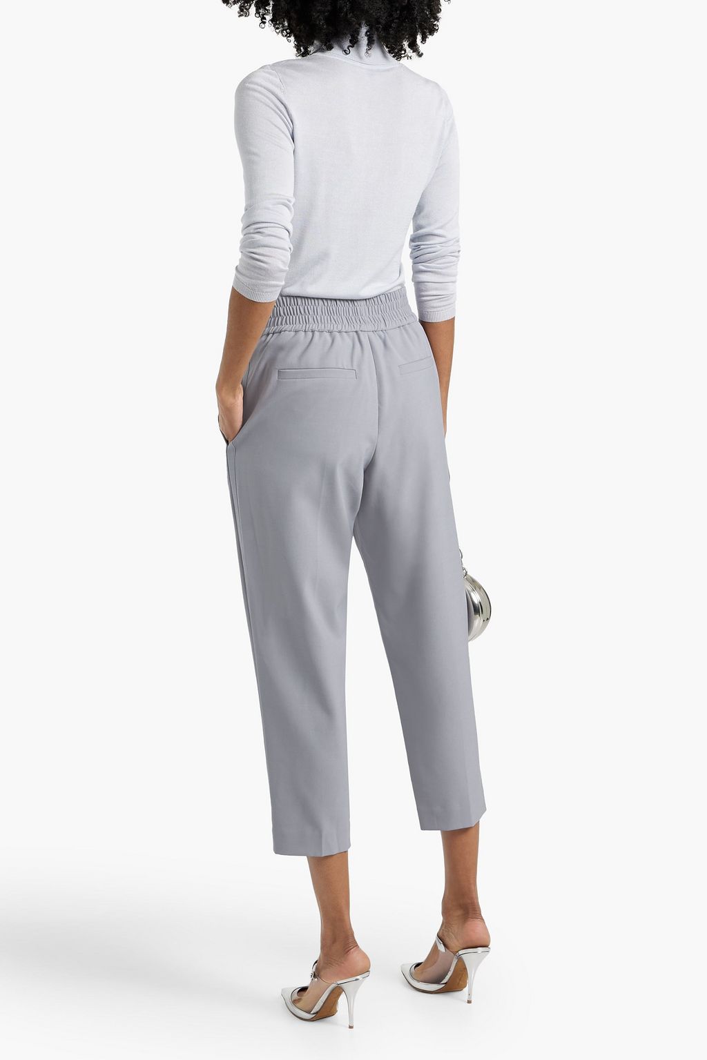 BRUNELLO CUCINELLI Crepe tapered pants