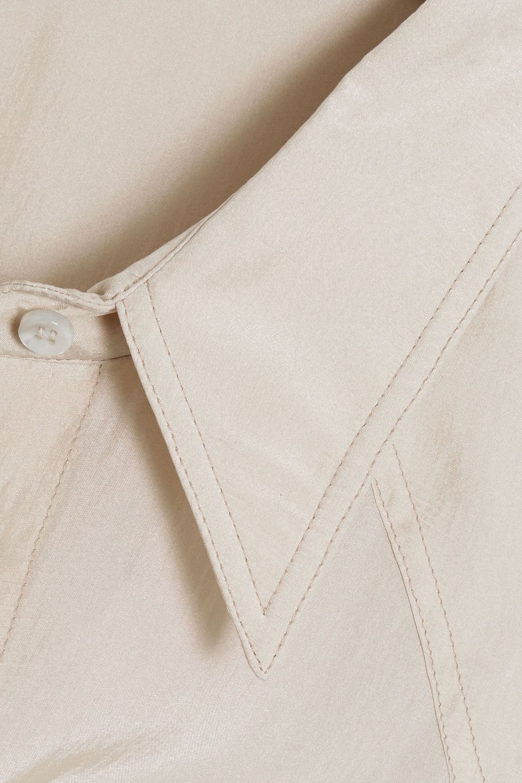 BRUNELLO CUCINELLI Silk-habotai shirt