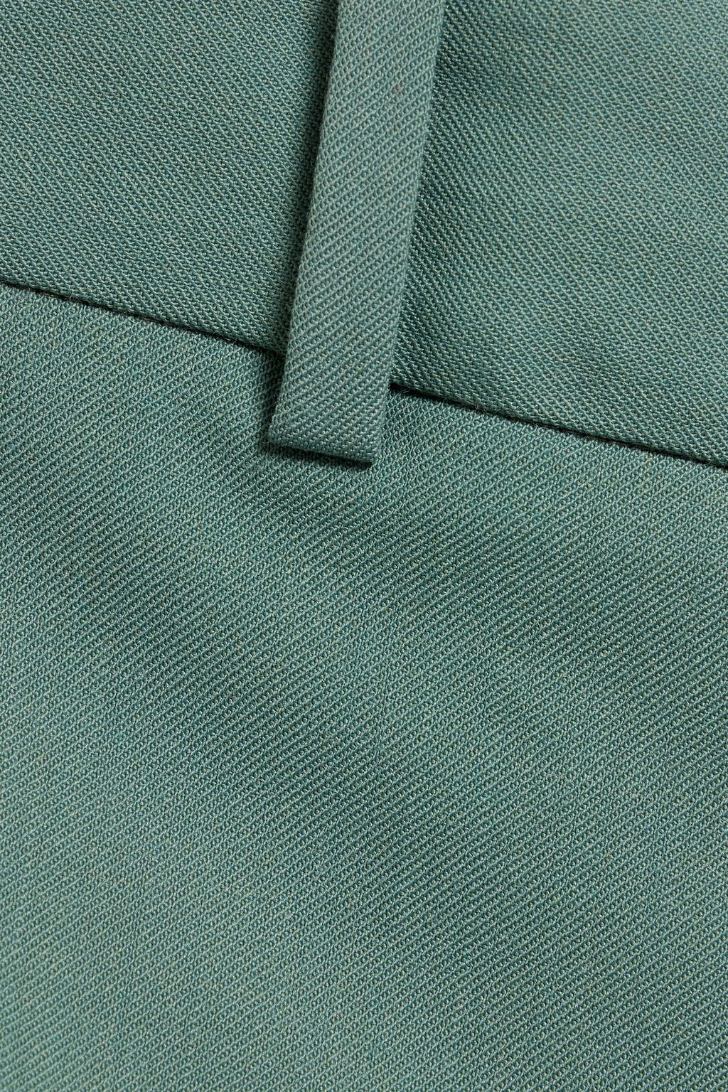 MAJE Twill straight-leg pants