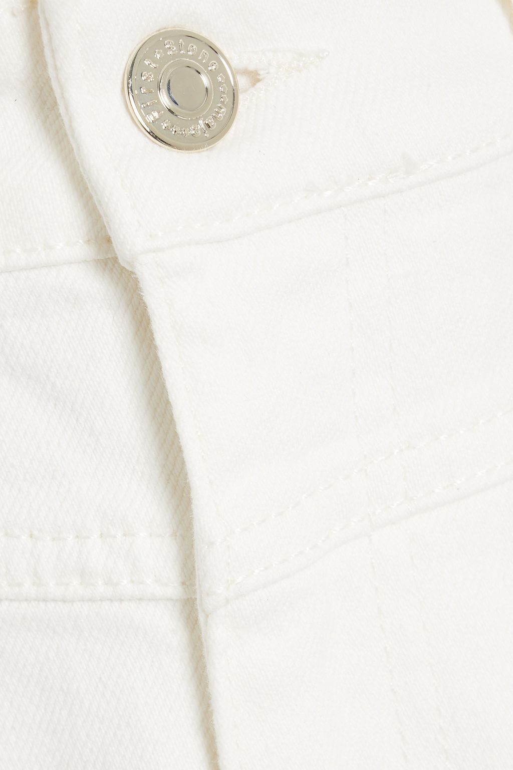 MAJE High-rise straight-leg jeans