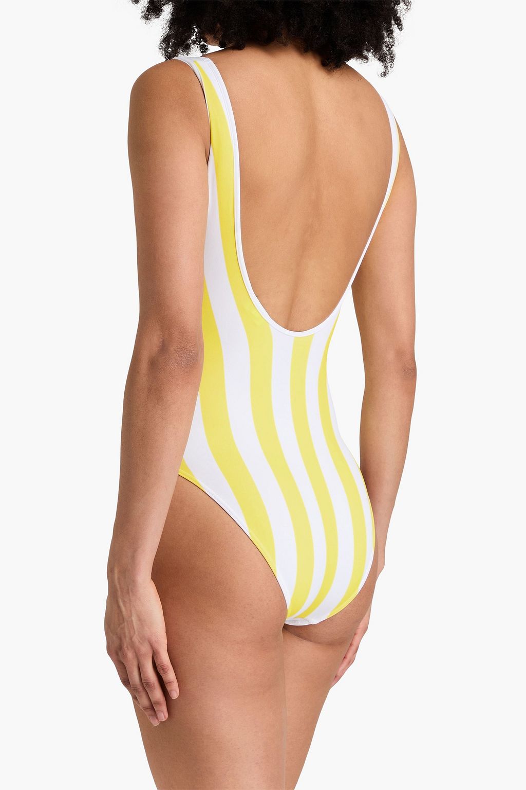 MELISSA ODABASH Arezzo striped swimsuit
