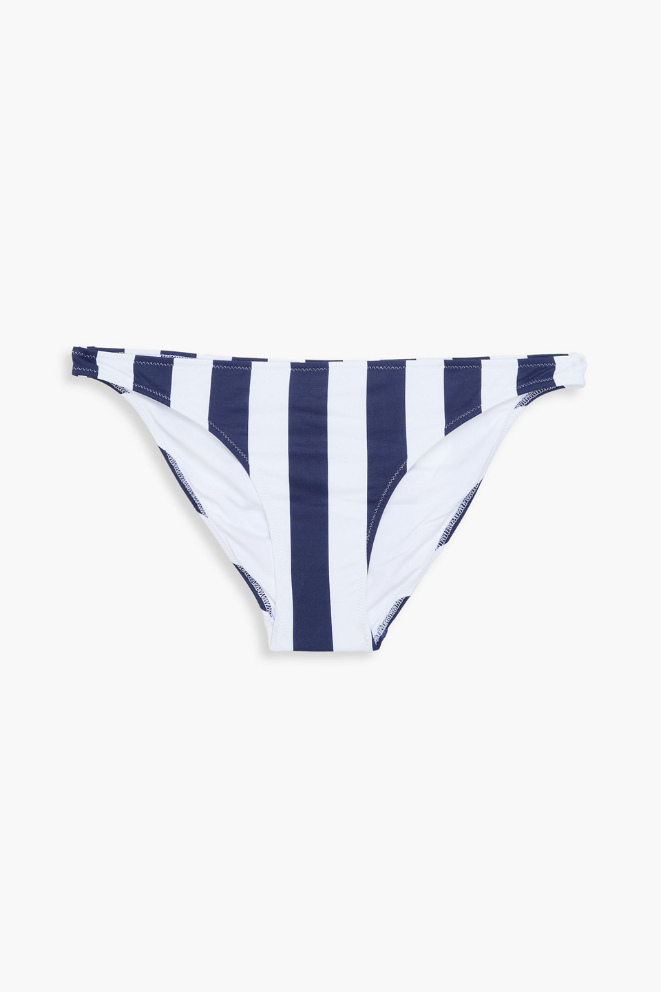 Melissa Odabash Ponza Striped Bikini Briefs In Blue