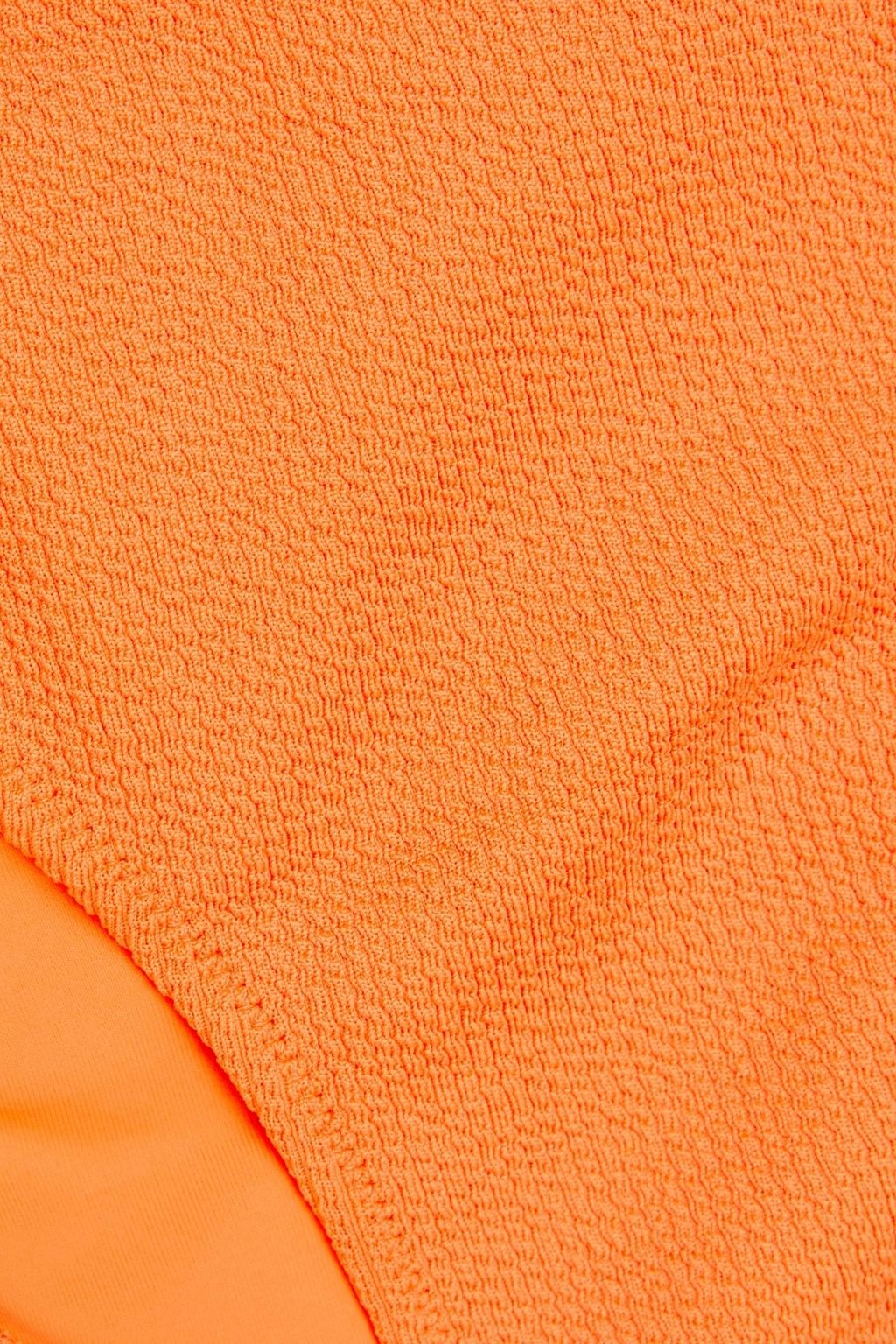 MELISSA ODABASH Ponza stretch-seersucker low-rise bikini briefs