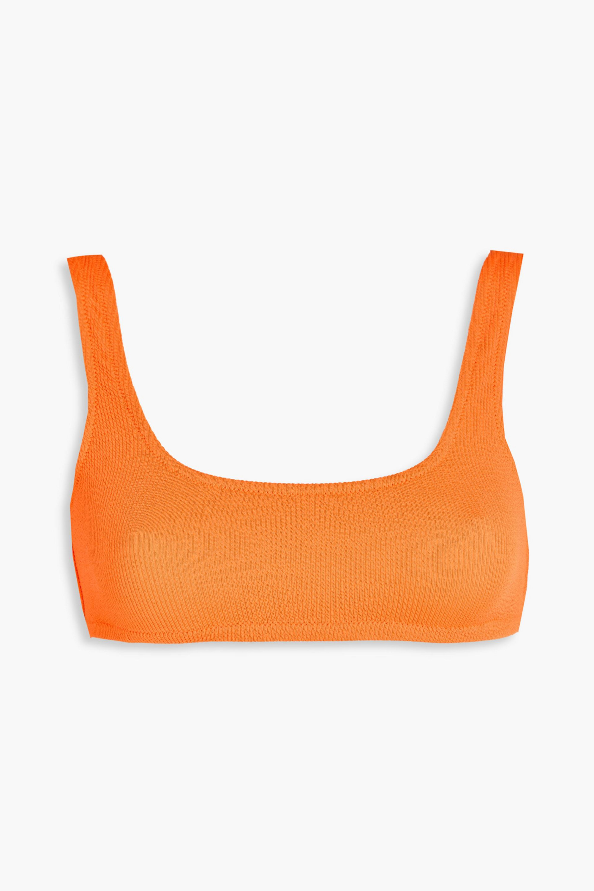 Melissa Odabash Ponza stretch-seersucker bikini top thumbnail