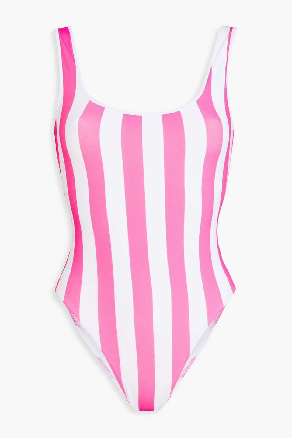 Melissa Odabash Arezzo Striped Swimsuit In Pink