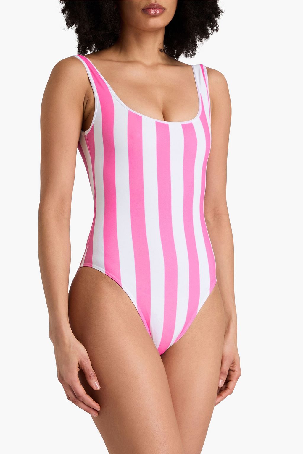 MELISSA ODABASH Arezzo striped swimsuit