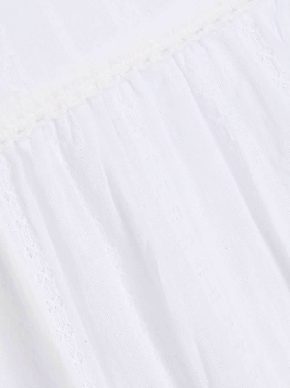 camilla embroidered cotton-mousseline mini dress
