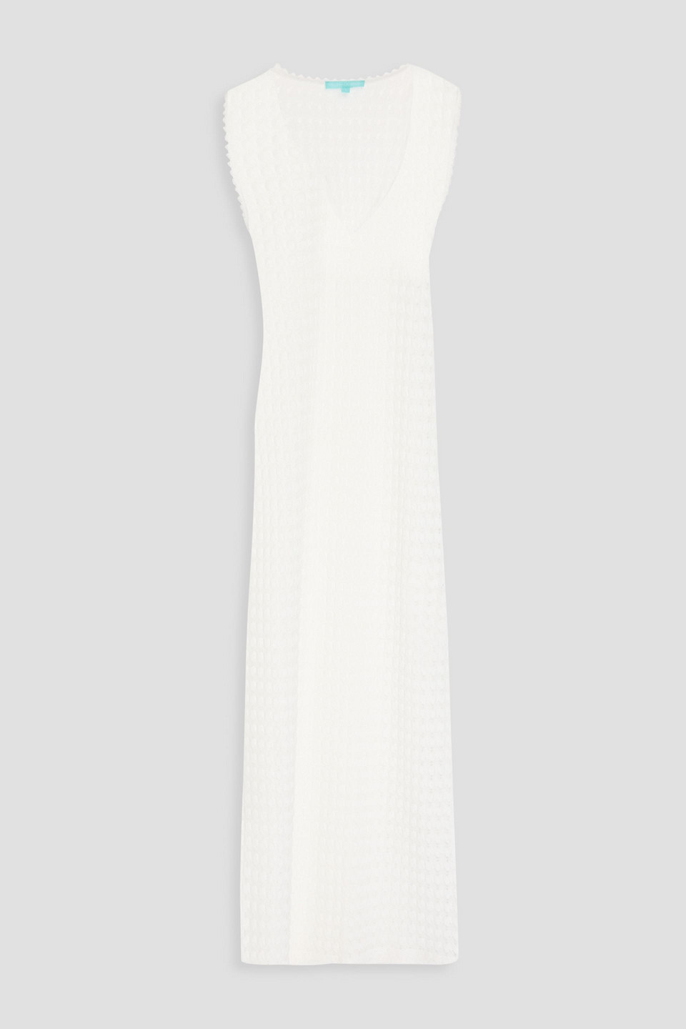 Melissa Odabash Annabel Midikleid Aus Lochstrick In Weiss