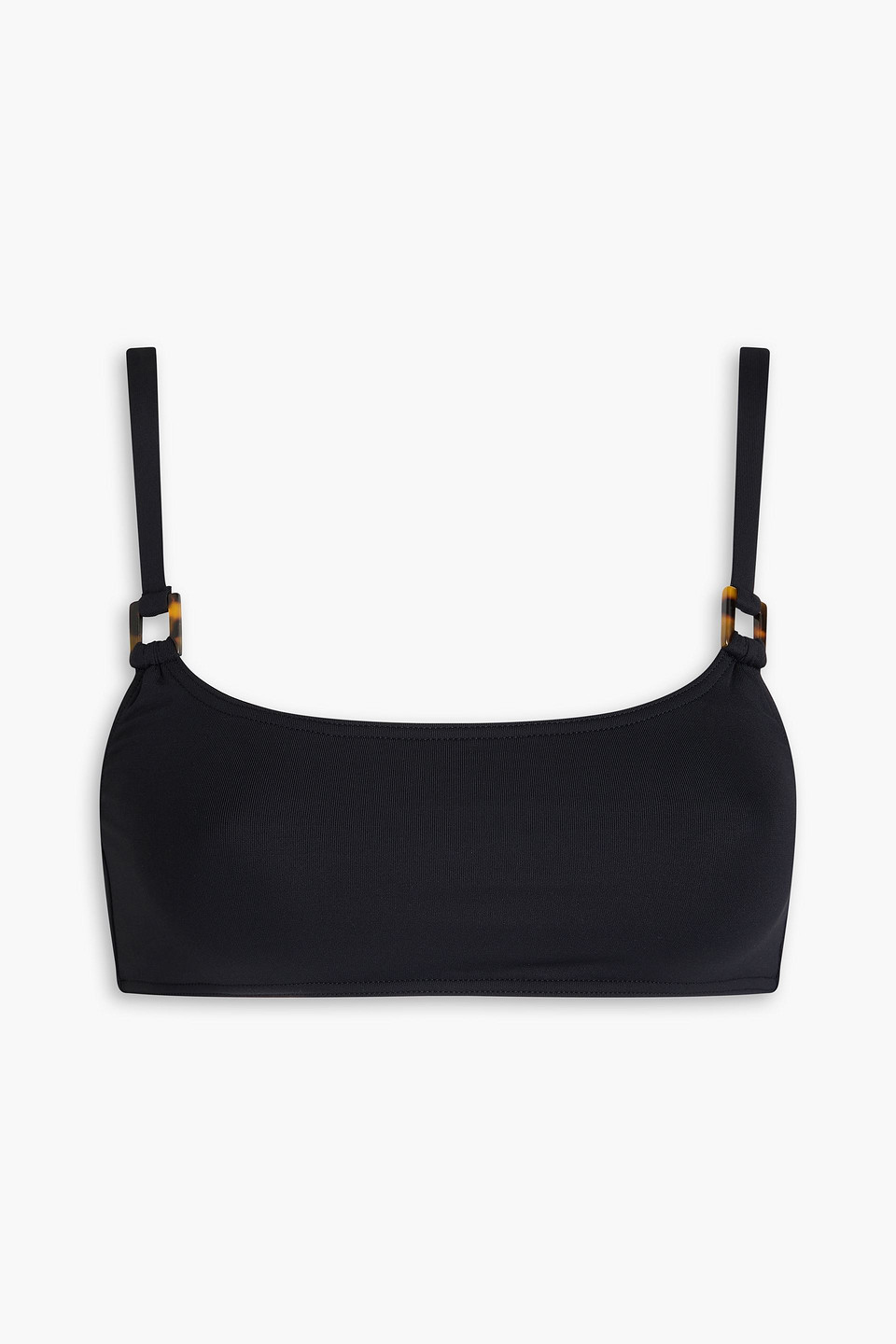 Melissa Odabash Ecuador Embellished Bikini Top In Black