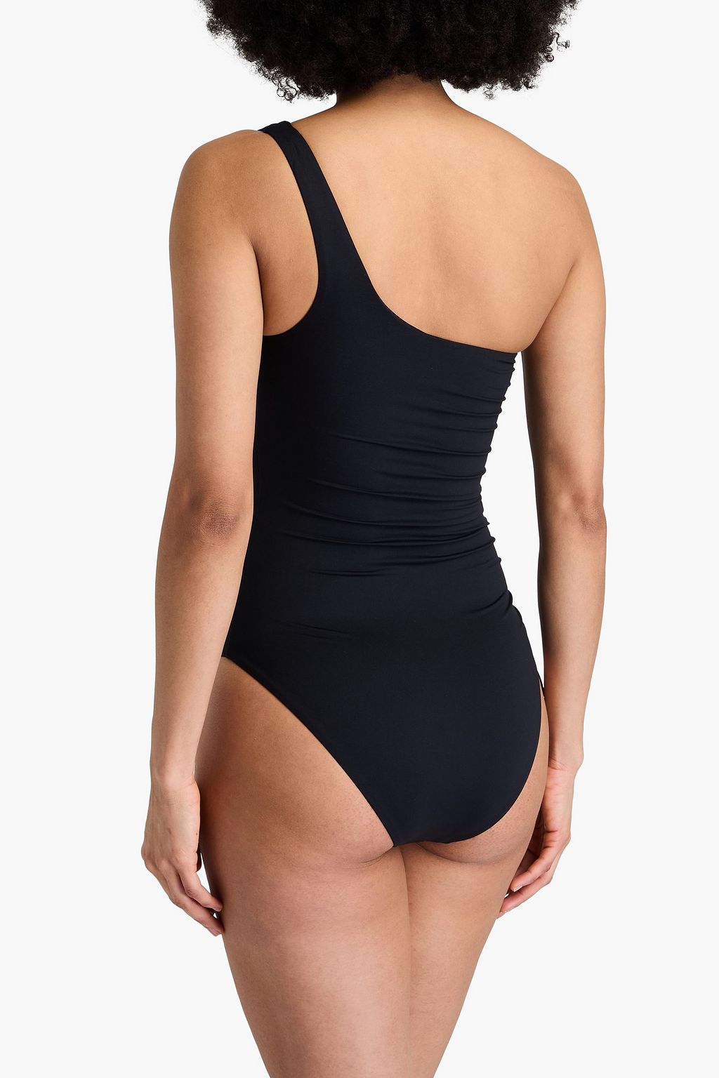 MELISSA ODABASH Bodrum one-shoulder tie-detailed swimsuit