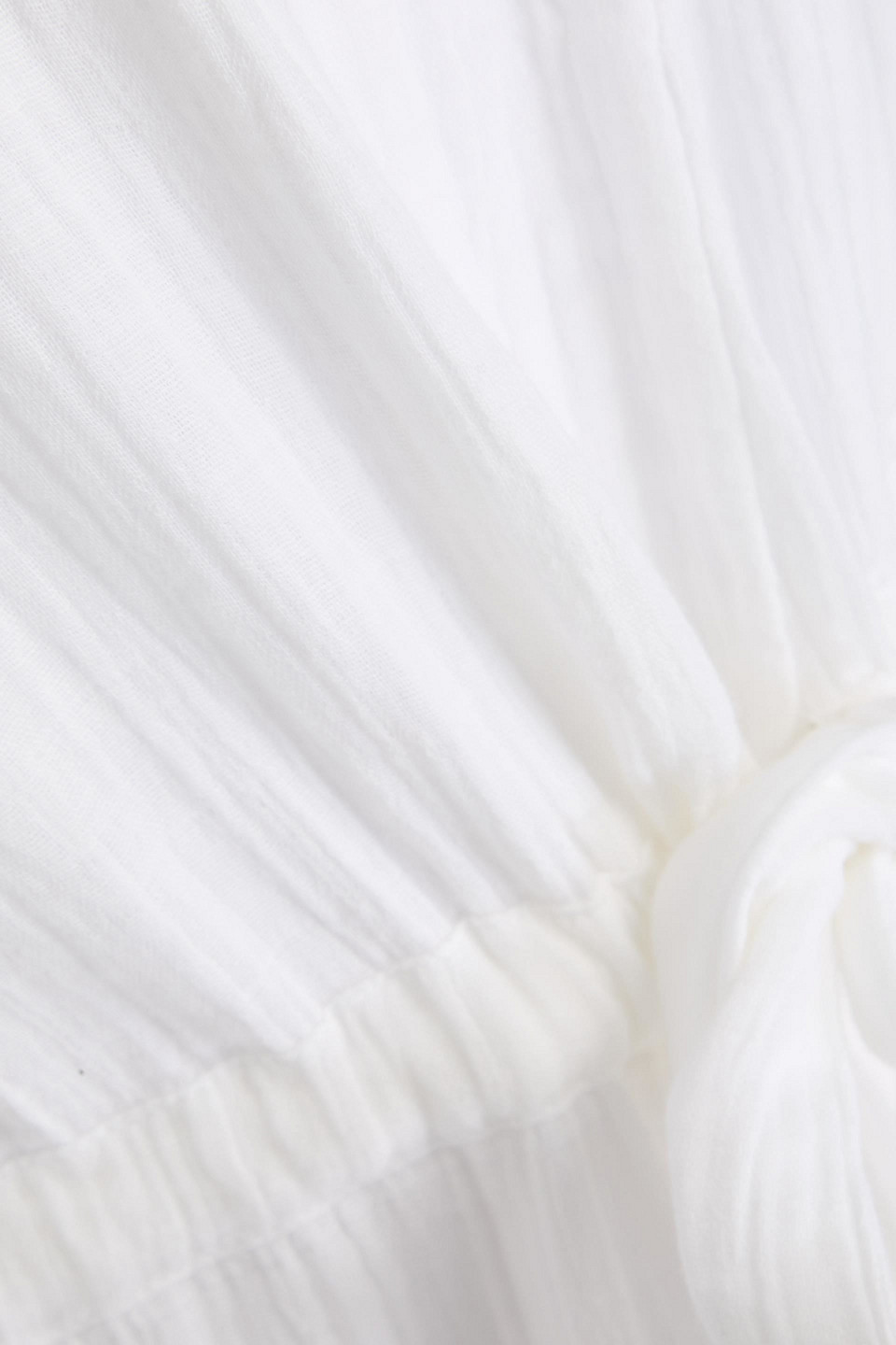 Melissa Odabash Leah Cotton-gauze Kaftan In White