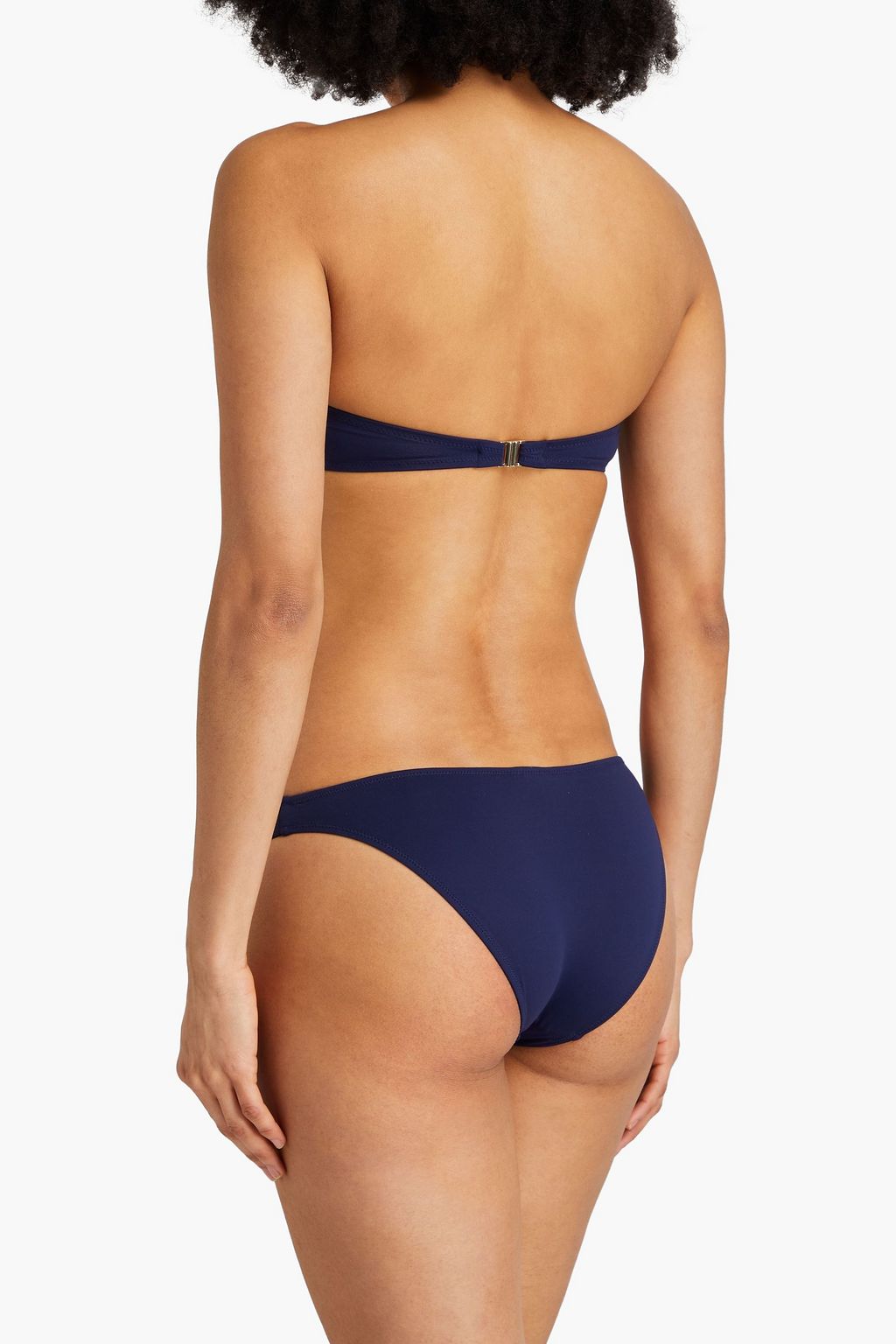 MELISSA ODABASH Calabria Bandeau-Bikini-Oberteil mit Verzierung