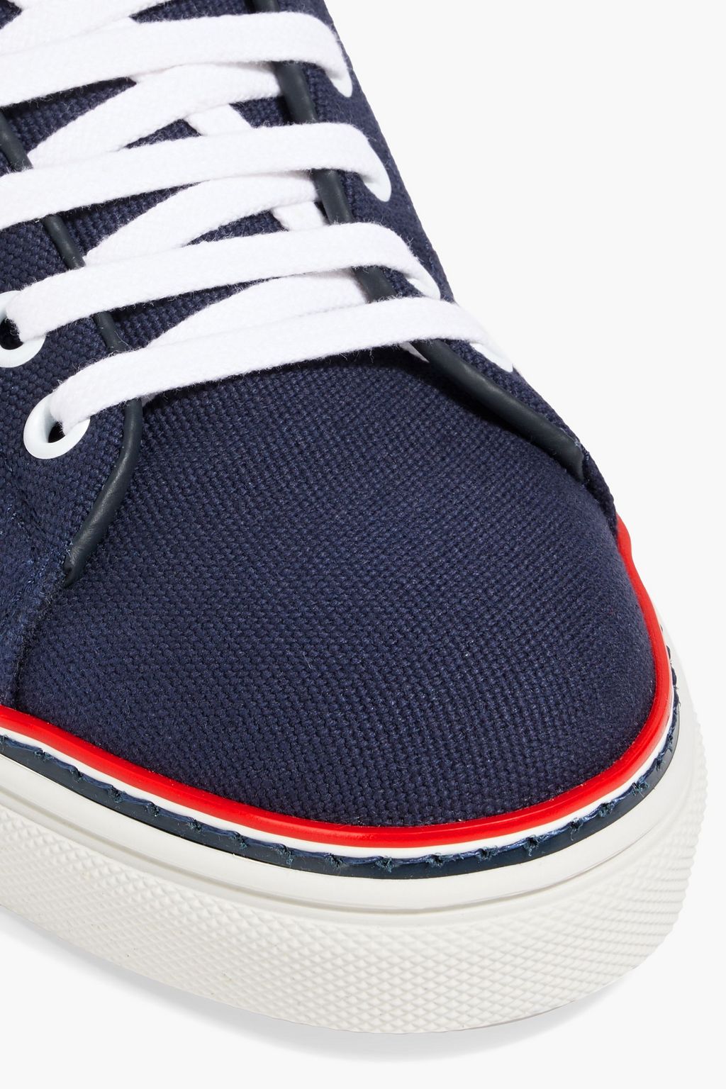 THOM BROWNE Canvas sneakers