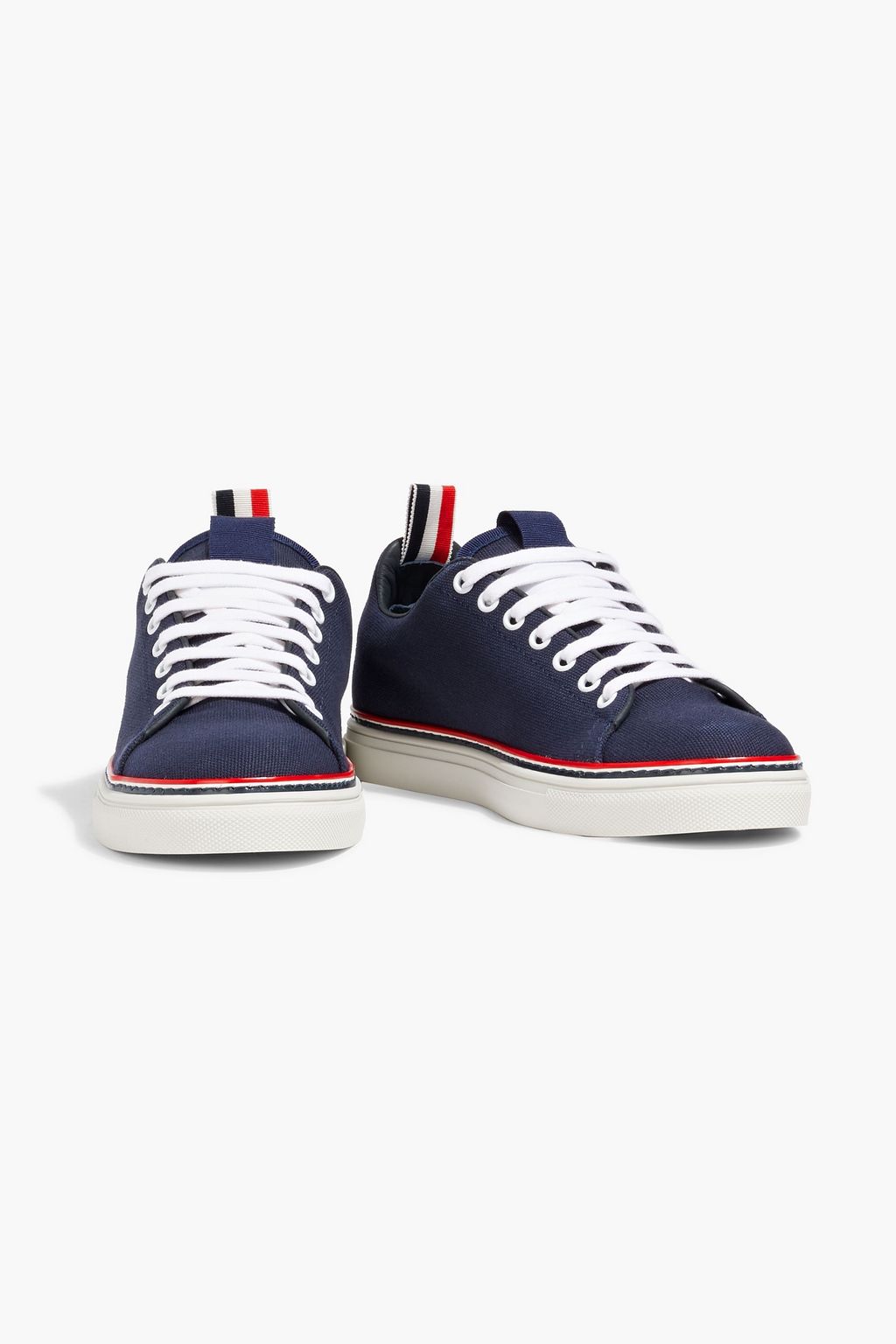 THOM BROWNE Canvas sneakers