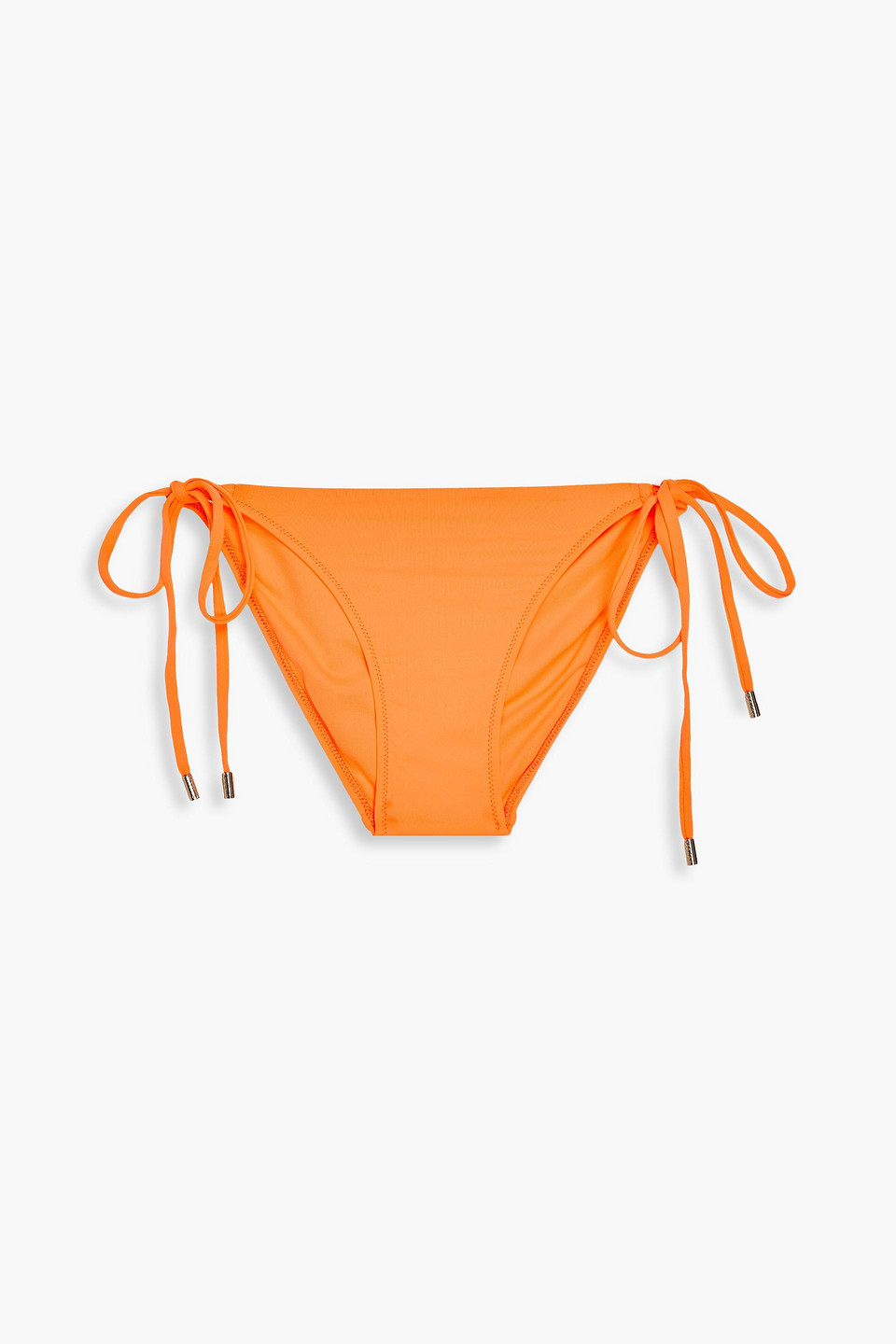 Melissa Odabash Antibes Tie-detailed Bikini Briefs In Orange