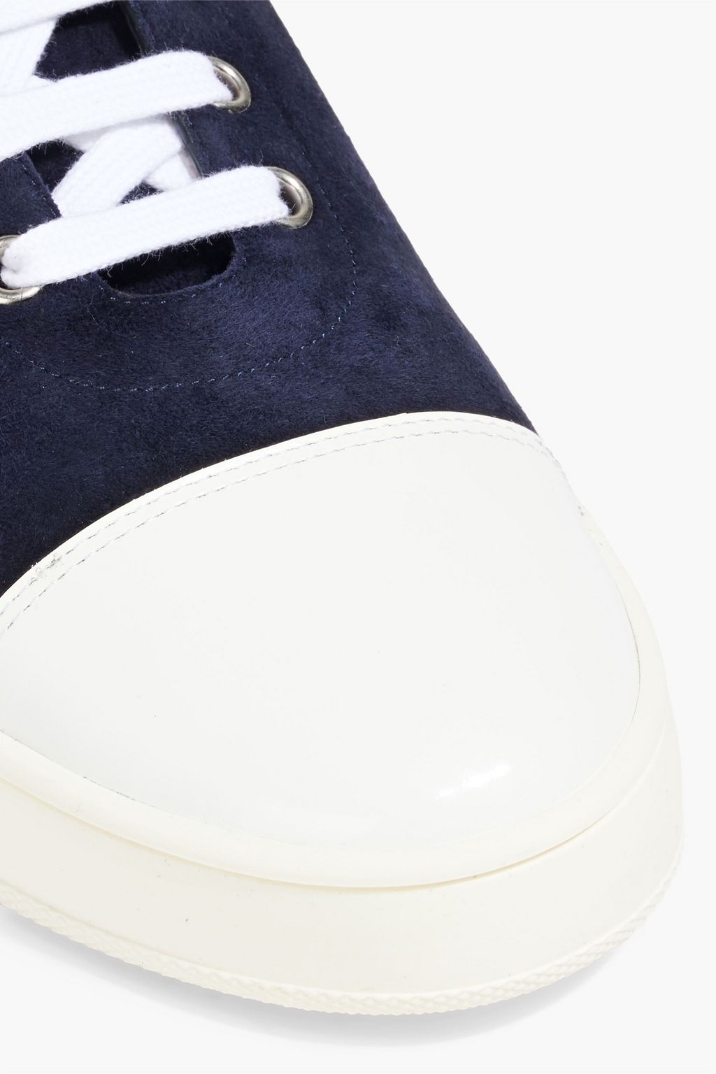 THOM BROWNE Suede sneakers