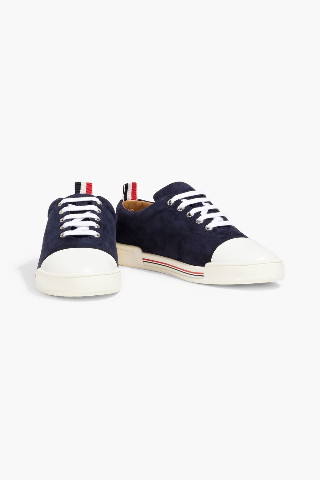 THOM BROWNE Suede sneakers