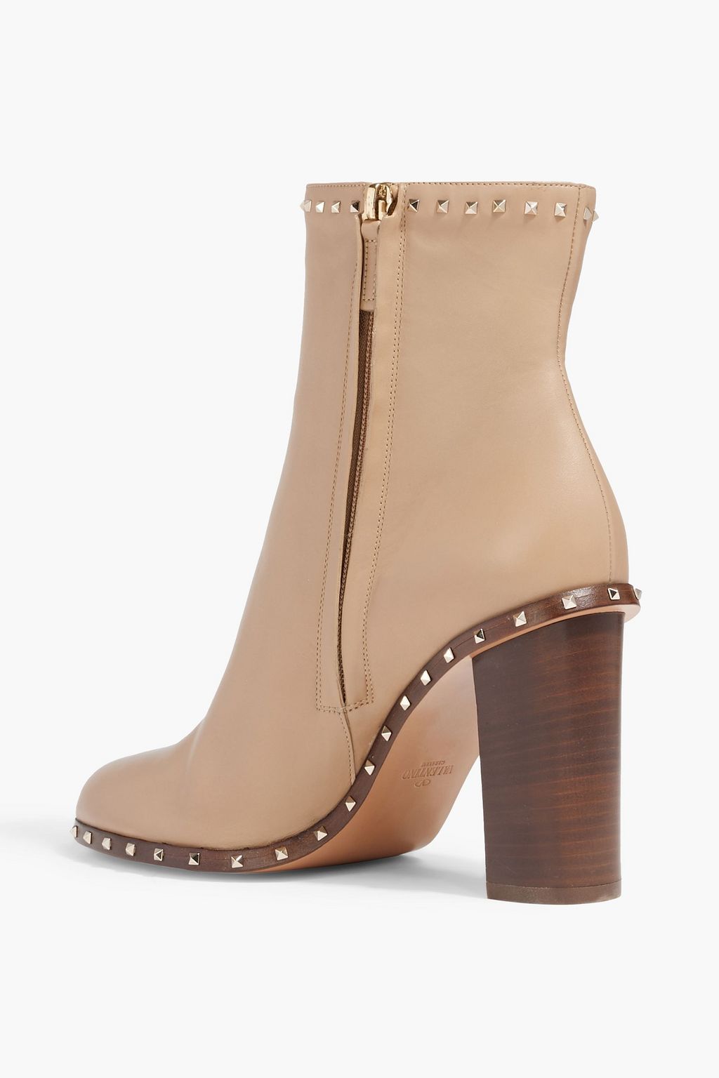 VALENTINO GARAVANI Rockstud leather ankle boots