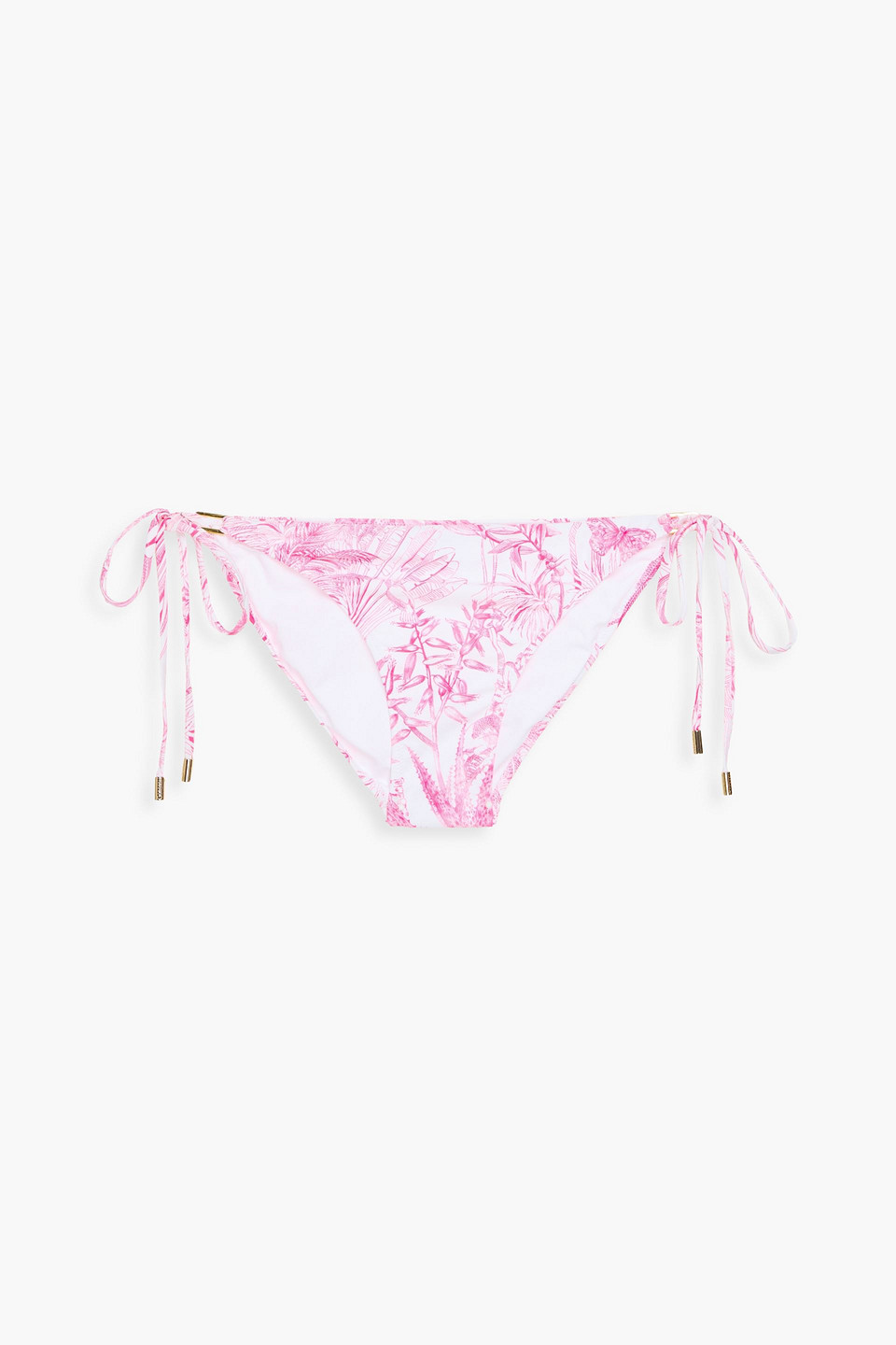 Cancun floral-print bikini briefs