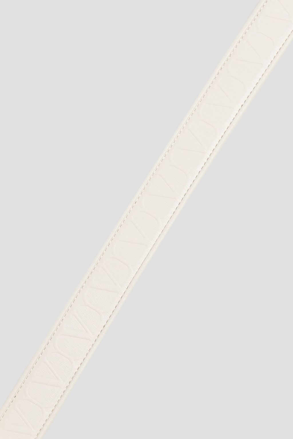 VALENTINO GARAVANI VLOGO embossed leather belt