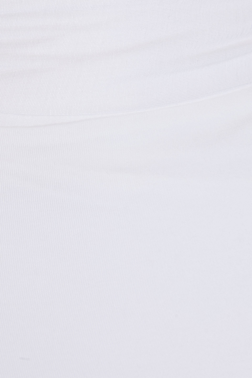 Melissa Odabash Ida Asymmetric Jersey Midi Wrap Skirt In White