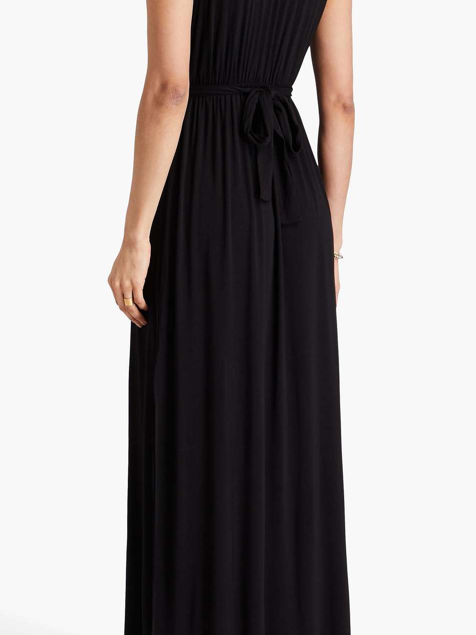 harper embellished jersey maxi dress