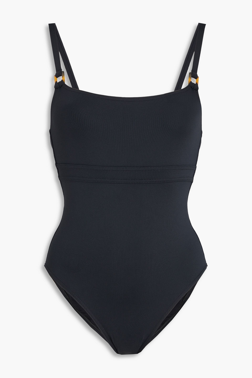 Melissa Odabash St. Lucia Embellished Swimsuit In Black