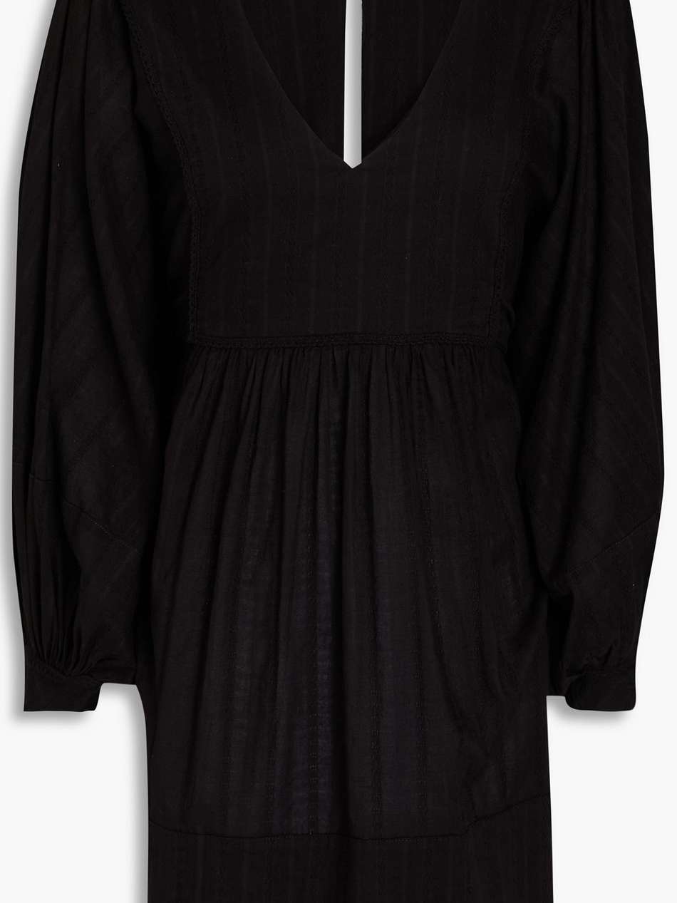 camilla embroidered cotton-mousseline mini dress