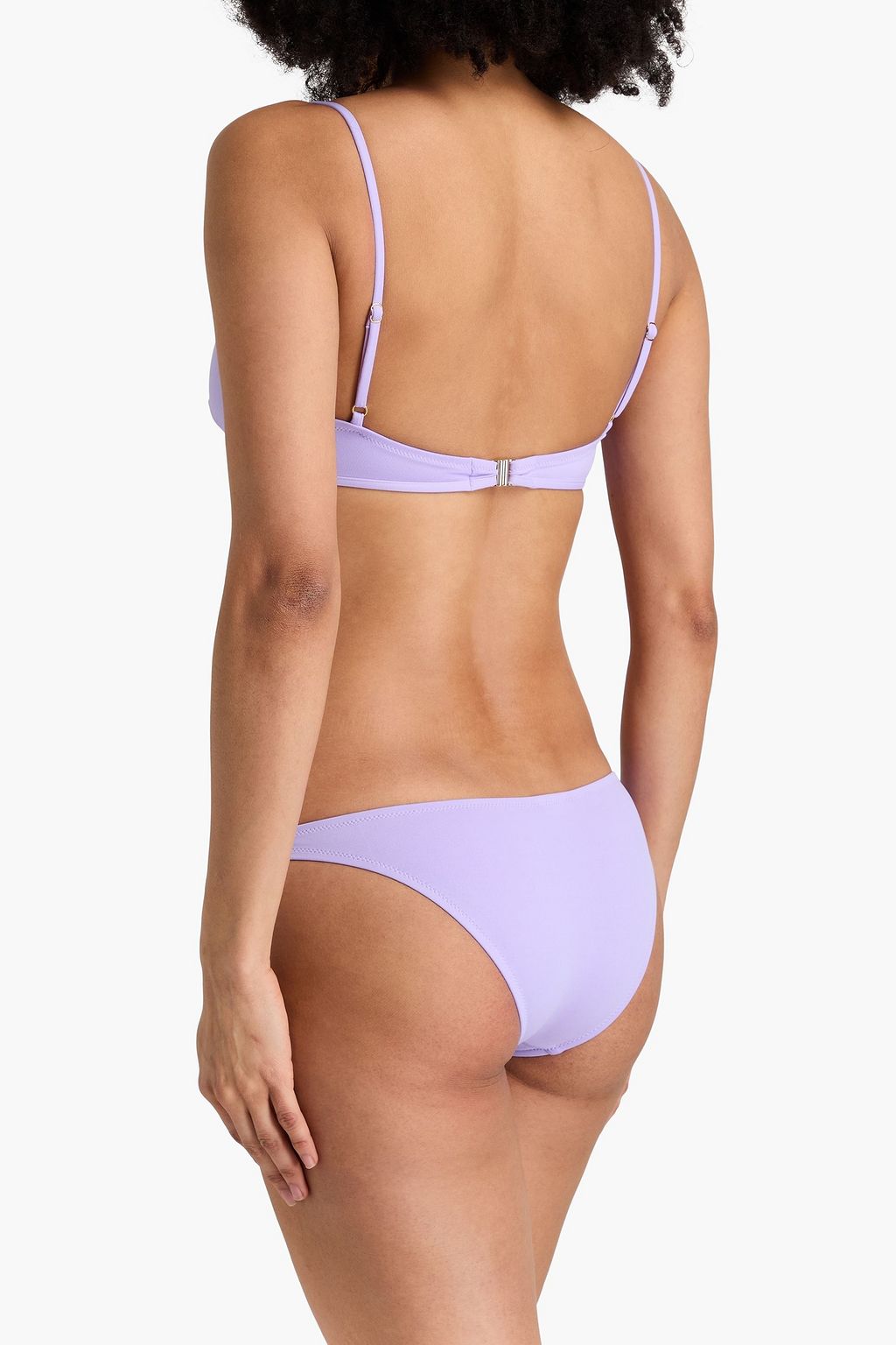 MELISSA ODABASH Greece Triangel-Bikini-Oberteil mit Verzierung