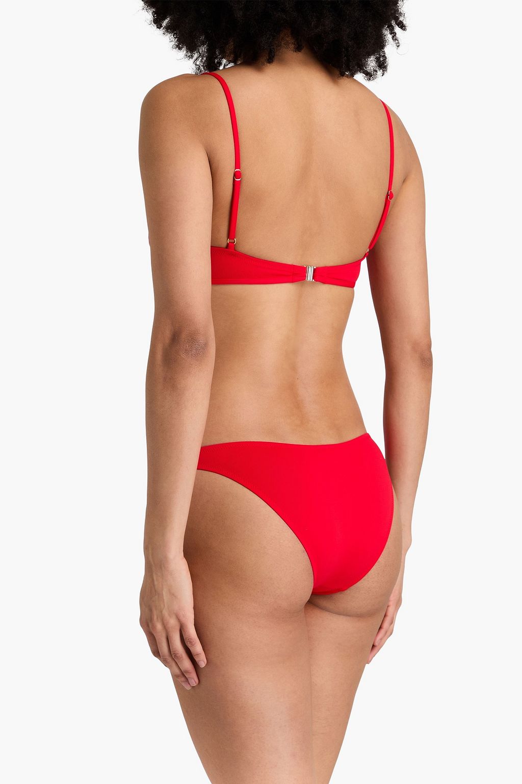 MELISSA ODABASH Greece Triangel-Bikini-Oberteil mit Verzierung