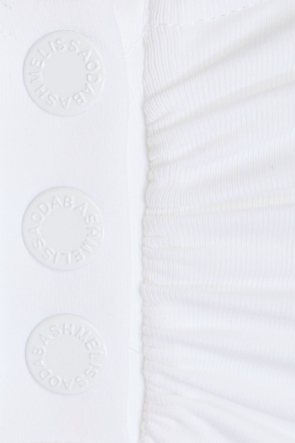 Shop Melissa Odabash Remy Bandeau Swimsuit In White
