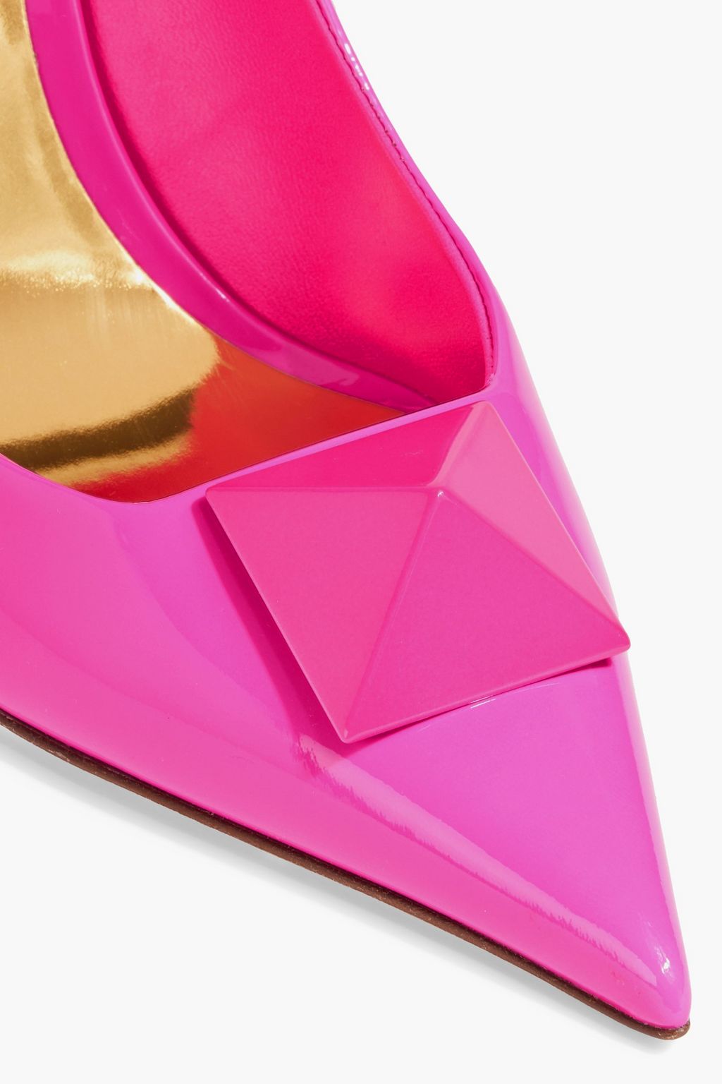 VALENTINO GARAVANI One Stud patent-leather pumps